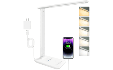 Crown LED Desk Lamp with Wireless Charger