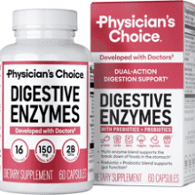 Digestive Enzymes with Prebiotics & Probiotics - Physician's CHOICE