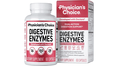 Digestive Enzymes with Prebiotics & Probiotics - Physician's CHOICE