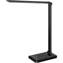 Dimmable LED Desk Lamp with USB Charging Port