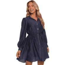 Everett Mini Dress - Petal & Pup Women's Long Sleeve