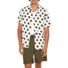 Forever 21 Men's Geo Print Shirt