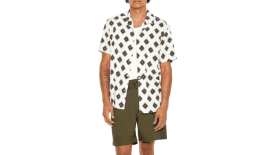 Forever 21 Men's Geo Print Shirt