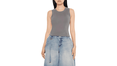 Forever 21 Ribbed Tank Top for Women