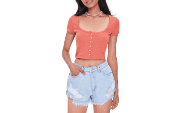 Forever 21 Women's Crop Top