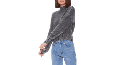 Forever 21 Women's Mock Neck Sweater