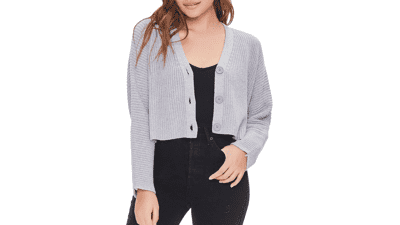 Forever 21 Women's Ribbed Knit Cardigan