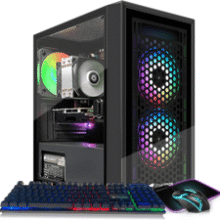 Gaming PC - Intel i7, RX 550 4G, 16GB RAM, 512GB SSD, Windows 11