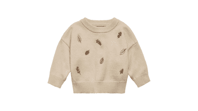 Gerber Baby Embroidered Sweater Knit Top