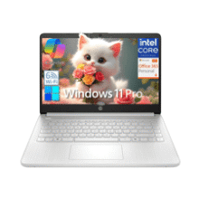 HP 14" Laptop, Intel N150, 16GB RAM, 384GB Storage, WiFi 6, Win11 Pro