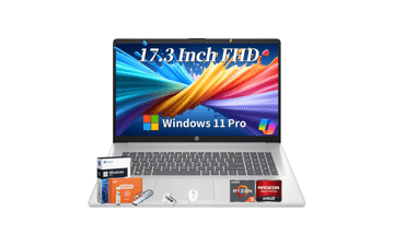 HP 17" Laptop: Ryzen 5, 64GB RAM, 2TB SSD, Windows 11 Pro