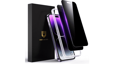 IPhone 14 Pro Max Privacy Screen Protector - [2 Pack]