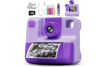 Instant Print Kids Camera - Perfect Gift for Ages 5-10
