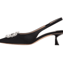 Kate Spade Renata Black Slingback Heel - Size 10.5