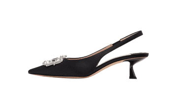 Kate Spade Renata Black Slingback Heel - Size 10.5