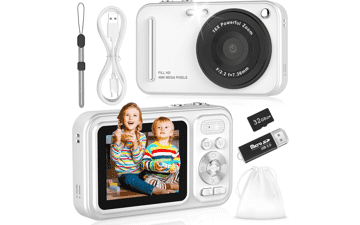 Kids Digital Camera - 48MP, 1080P, 16X Zoom - Perfect for Beginners!