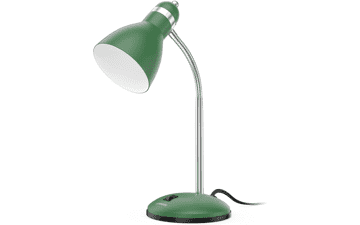 LEPOWER Green Metal Desk Lamp - Adjustable Neck, Eye-Caring
