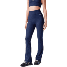 Lacoste Women's Flare Ribbed Pants