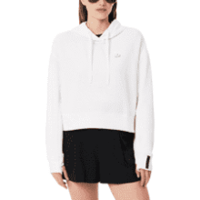 Lacoste Women's Short Cotton Hoodie