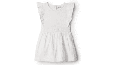 Linen Dress for Baby Girls - Amazon Essentials