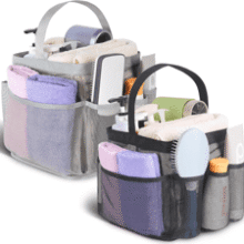 Mesh Shower Caddy 2-Pack: Dorm, Gym & Beach Ready