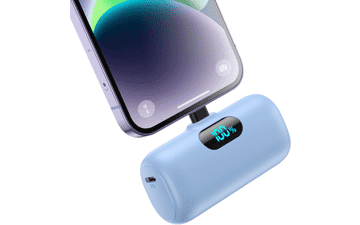 Mini iPhone Charger: 5000mAh Portable Power Bank