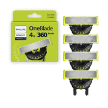 OneBlade 360 Replacement Blades - 4 Pack