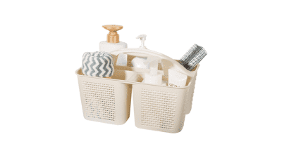 Portable Shower Caddy Basket - Beige