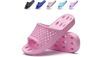 Quick Drying Shower Slippers - Non-Slip Bath & Gym Sandals