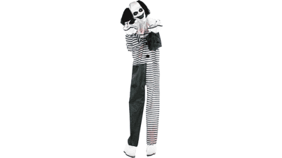 Scary Talking Clown Animatronic - Halloween Prop