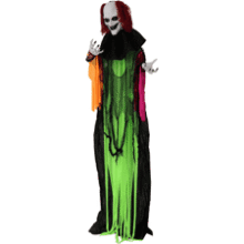 Scary Talking Clown - Halloween Animatronic Decoration