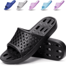 Shower Shoes: Quick Dry Non-Slip Comfort for Home & Gym