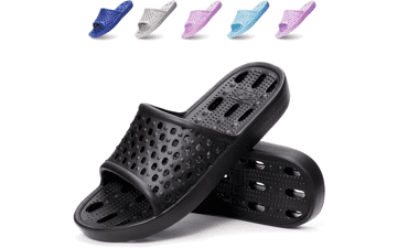 Shower Shoes: Quick Dry Non-Slip Comfort for Home & Gym