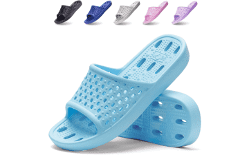 Shower Shoes: Quick Dry Non-Slip Comfort for Home & Gym