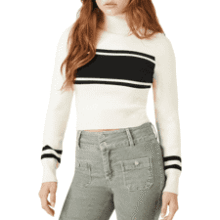 Striped Turtleneck Sweater for Women - Forever 21