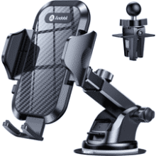 Strongest Car Phone Holder - Military-Grade Suction - Fits iPhone & Samsung