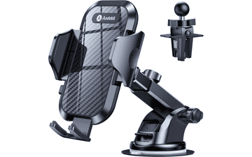 Strongest Car Phone Holder - Military-Grade Suction - Fits iPhone & Samsung