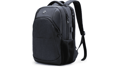 Swissdigital Laptop Backpack: USB Charging, Fits 16