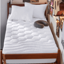 Twin XL Mattress Pad - Soft Quilted Topper