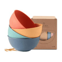 Unbreakable Cereal Bowls - Lightweight & Reusable