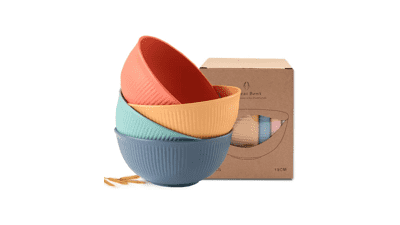 Unbreakable Cereal Bowls - Lightweight & Reusable