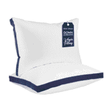 Utopia Bedding Queen Pillows - Navy, 2-Pack