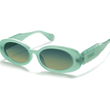 Vintage Oval Polarized Sunglasses - Eco-Friendly & Retro