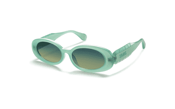 Vintage Oval Polarized Sunglasses - Eco-Friendly & Retro