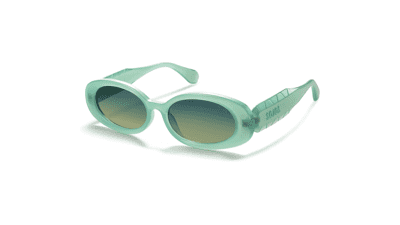 Vintage Oval Polarized Sunglasses - Eco-Friendly & Retro