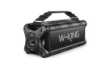 W-KING 90W Portable Bluetooth Speaker - Deep Bass, Waterproof, 40H Playtime