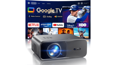 WIMIUS G1 4K Smart Outdoor Projector - Dolby, Wi-Fi 6 & Bluetooth