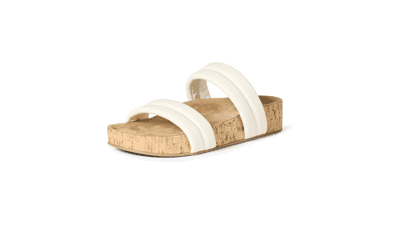 Women's Cork Slide Sandals - Amazon Essentials