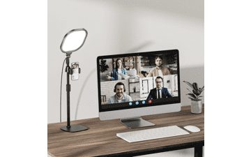 Zoom Lighting: Adjustable Desk Light for Video Calls
