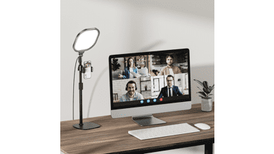 Zoom Lighting: Adjustable Desk Light for Video Calls